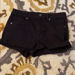 Black American eagle shorts